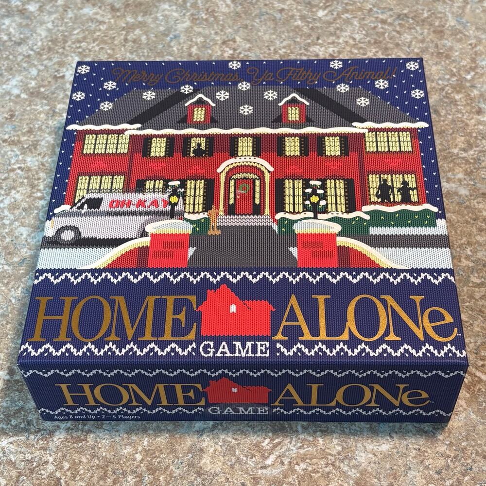 Home Alone Christmas Board Game Big G Creative New Sealed Holiday Gifting Game